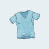 V-Neck T-Shirt - Gambar 3