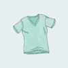 V-Neck T-Shirt - Gambar 2